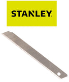100 pieces of Stanley 1-11-300, 9mm Snap Off Blades, in protective tubes