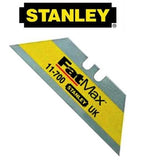 100 x Original Stanley Fat Max, Extra Heavy Duty Straight Blades, 2 notch, Stanley 8-11-700