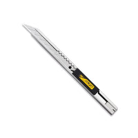 Olfa SAC-1, 9mm, stainless steel snap off knife with with 30 tip angle for graphic arts