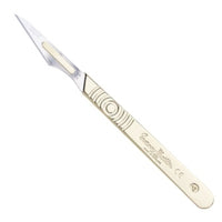 Swann Morton No.4 graduated handle, stainless steel