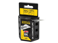 80 x Stanley FATMAX Trimming Knife Blades, 2 notch, Stanley 11-700-7