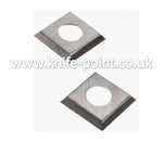 2 pces of METABO 31-660 paint stripper blades to fit METABO LF714 & LF724 paint strippers.